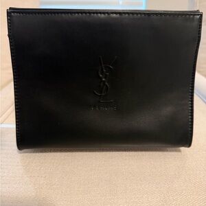 Yves Saint Laurent Beaute Black Cosmetic Bag